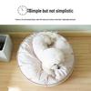 ZISIZ Pet Round Bed