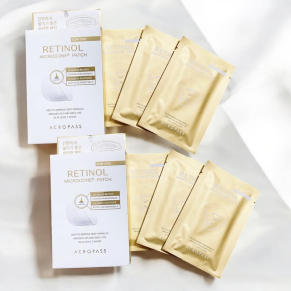 

Acropass Wrinkle Patch Hyaluronic Acid Retinol Microcon 3EA