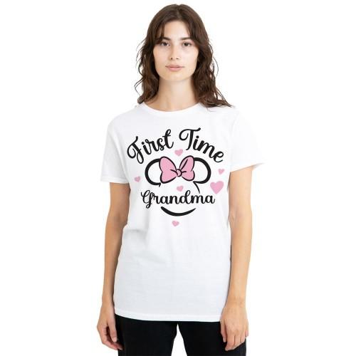 Minnie Mouse Unisex Adult First Time Grandma T-Shirt