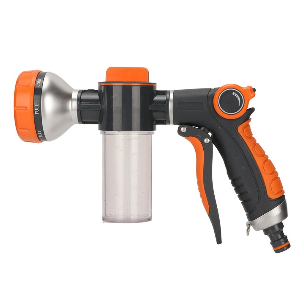 Garden Watering Foam Sprayer High Pressure Multifunctional Water Spraying Machine With 8 Modes For Agricultural Rear Trigger