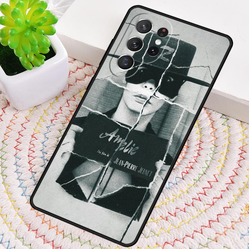 Amelie Poster Classic France Movie Phone Case for Samsung Galaxy note 10 pro S26 Ultra S23 S24 FE S25 S21 S22 PLUS Cove