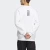adidas Sweatshirts Unisex White Crew Neck Moderate Regular HM7450