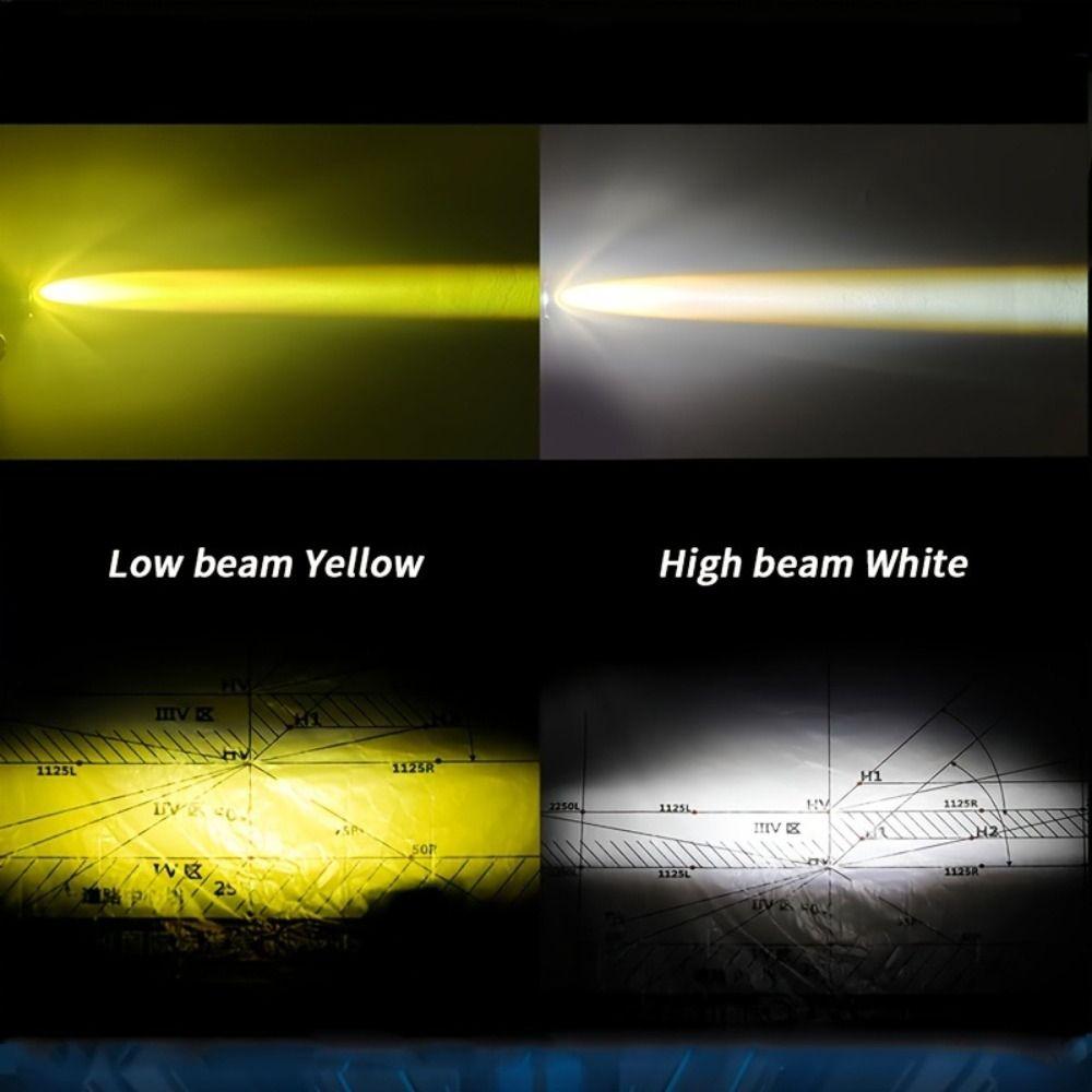 1/2 Pcs 6000K Super Bright Motorcycle Fog Light for BMW/Honda/Yamaha/Suzuki