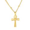 Zircon Cross Pendant Necklace Light Luxury Fashion Jewelry Gift for Women Delicate Collarbone Chain