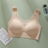 Thin Breathable and Seamless Underwear In Summer, Women Gather and Support Secondary Breasts, Anti-sagging, No Steel Ring Sports Vest, Bra