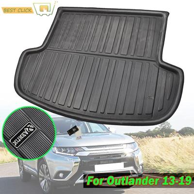 Mitsubishi Outlander 2013 - 2017 2018 Bagaj Astarı Kargo Mat Tepsisi Zemin Halı Çamur Tekmesi İçin Arka Bagaj