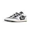 Jordan Air Jordan 1 Slidstærke Lave Skateboard Sko Unisex Sort Hvid 553558-172(Team210-)