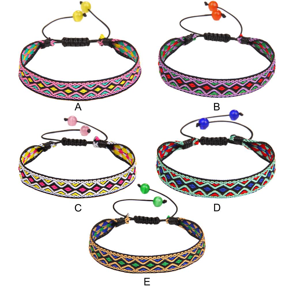 Wide Application And Wear-Resistant Bohemia Bracelet Cotton Made Non-Toxic Bracelet For Women
