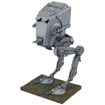 Modelo de plástico em escala Star Wars AT-ST 148