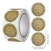 Multi-Use Stickers Roll Baking Stickers for Gift Sealing 8 Rolls