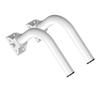 2Pcs Wireless Bridge Bracket Mount 150 Degrees  Adjustable Stainless Steel Universal J Pole Mount Accessory