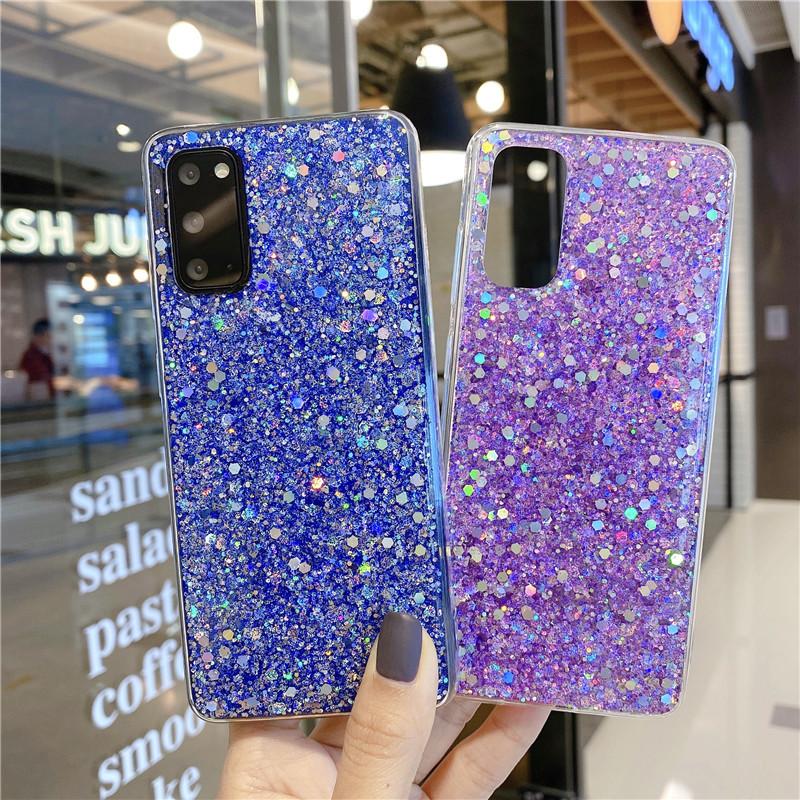 Samsung S11FE Mobile Phone Case Sequin Glitter S11/11A11/A11 Epoxy S11ultra Anti-drop Soft Case