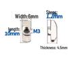 European Standard 40 Series M6 Carbon Steel T-Nut