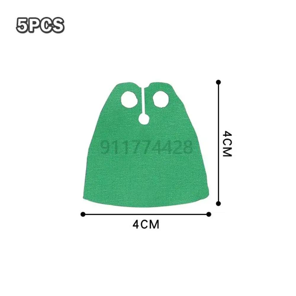 Figuras de Acción de Estrellas Capa Disfraz Ropa Gabardinas Capa Ladrillos Set de Accesorios Piezas Bloques de Construcción Capas Figuras Juguetes para Niños