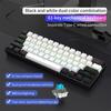 60% Wired Gaming Mechanical Keyboard RGB Backlit Ultra Compact Mini Layout for PC/Mac Gamers And Typists Easy Travel Design