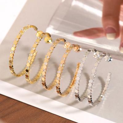 New Hot Brand Vintage Love Earrings for Women Gift Luxury Jewelry Fashion Diamond Designer Big Eardrop 925 Sliver Stud Earrings