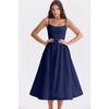 Summer Sexy Backless Suspender Gentle Style Dress for Women