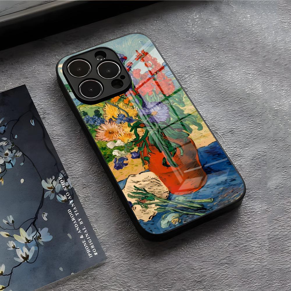 

Henri Matisse Art Painting Phone Case For IPhone 17 Air 16 E Pro Max 15 14 13 Mini 12 Pro 11 Max Plus Black Glass Cover iPhone 14ProMax