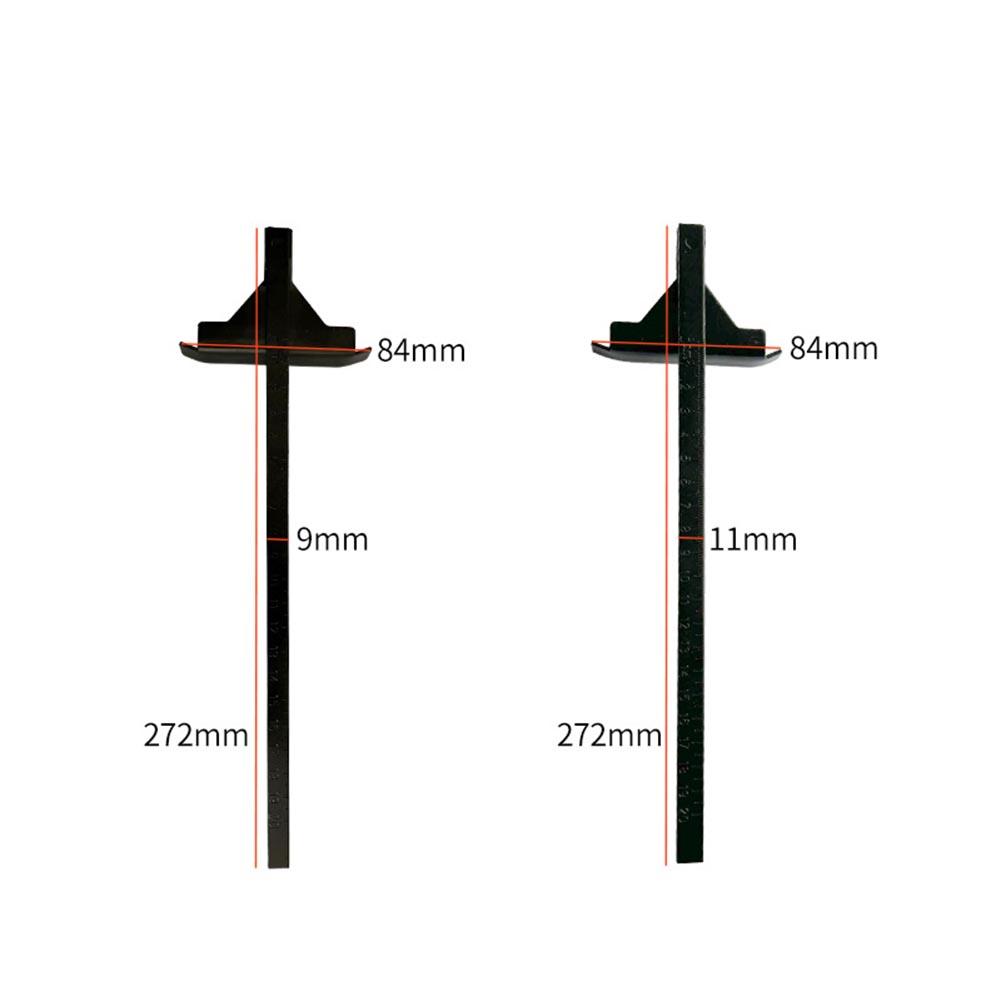 1Pcs Circular Saw Guide Edge Guide With Scale For DC390K For DW936 For Table Saw Woodworking Bench Tools DIY