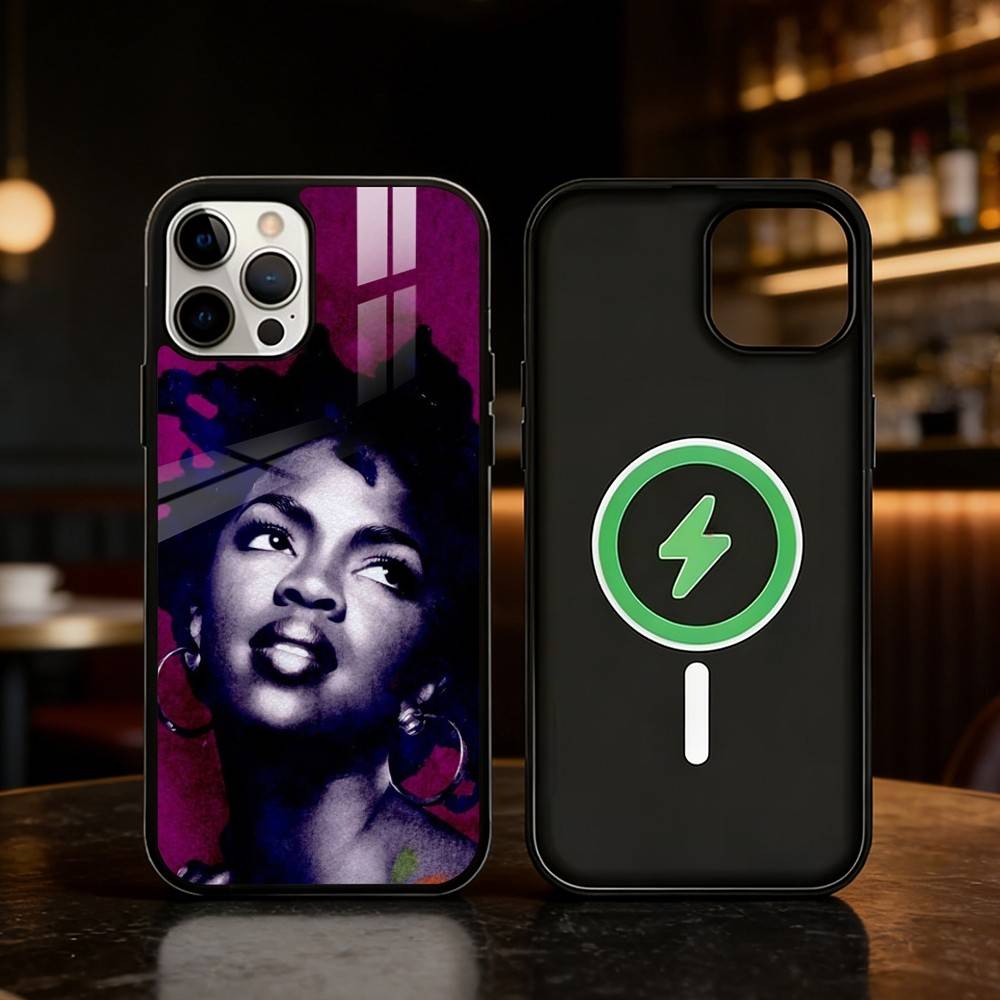 Sängerin L-Lauryn Hill Handyhülle Für iPhone 17 16 15 14 13 12 Pro Max Plus für Spiegel Kabellose Magnetische Abdeckung