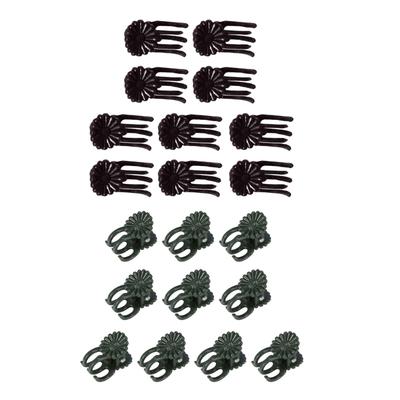 20/40/100Pcs Plant Clip Orchid Clip Plant Orchid Support Clip Flowers and Vine Clip for Support Stem Vine Growing