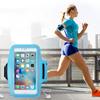 Arm Bag Waterproof Elastic PVC Touch Sensitive Cell Phone Armband for Outdoor