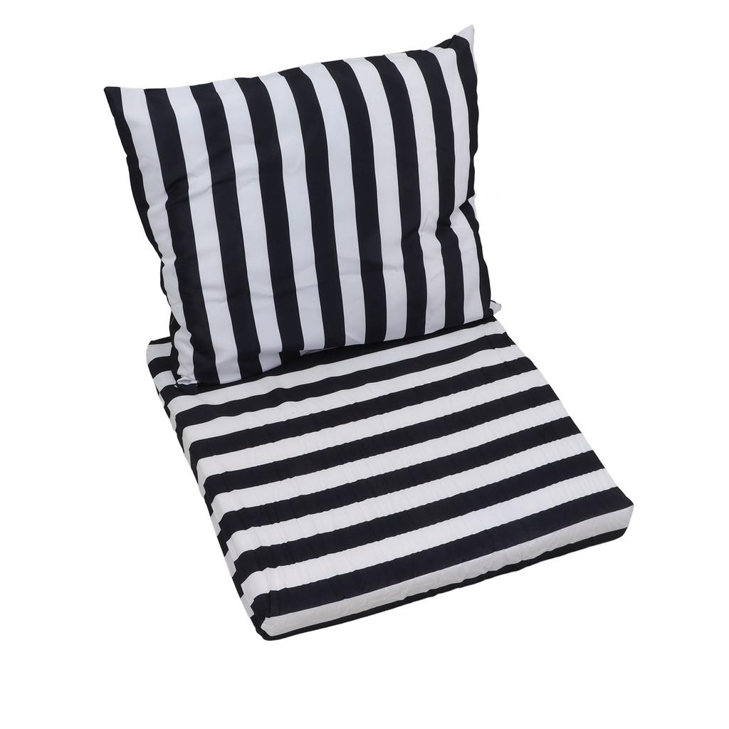 Dış Mekan Sandalye Minder Seti Hafızalı Köpük Oturma Minderi ve Sırt Minderi Veranda Balkon Mobilyaları için