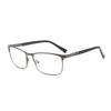 Premium Fashionable Metal Half-frame Presbyopia Glasses High-Definition Blue Light Blocking Reading Glasses gentlemen's Business Eyeglasses