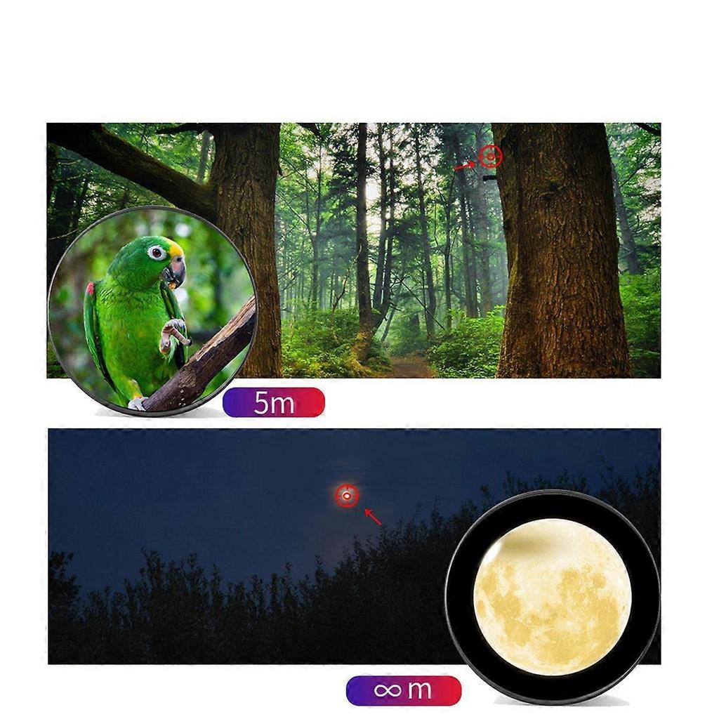 External Telephoto Phone Camera Lens, 36X Optical Magnification Mobilephone Lens with Tripod and Phone Clip