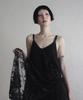 Rubati Sequin Lace Layered Dress _Black