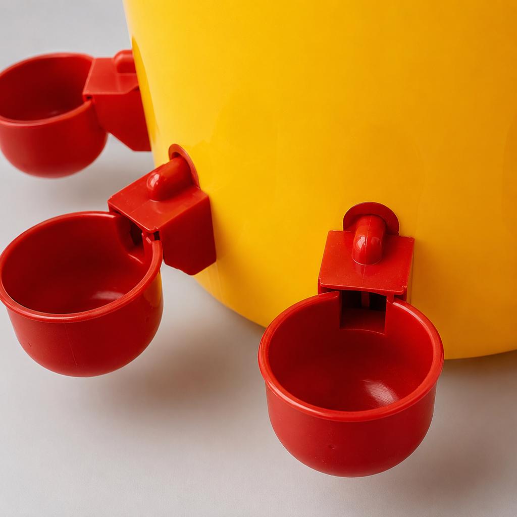 Automatic Poultry Waterer for Quail, Chicken, Duck, Goose Farm Animal Drinking Bowl Feeder