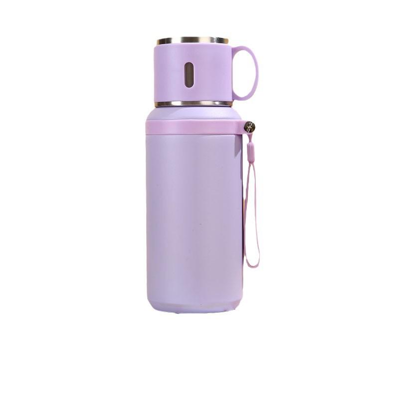 Premium 316 Stainless Steel Insulated Cup with Tea and Water Separator - Outdoor Portable Bowl Lid Design