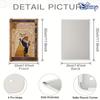 1pc Disney Beauty and the Beast Metal Tin Sign - Vintage Romantic Belle & Beast Wall Art, Durable Iron 20.32x30.48 Cm Outdoor/In