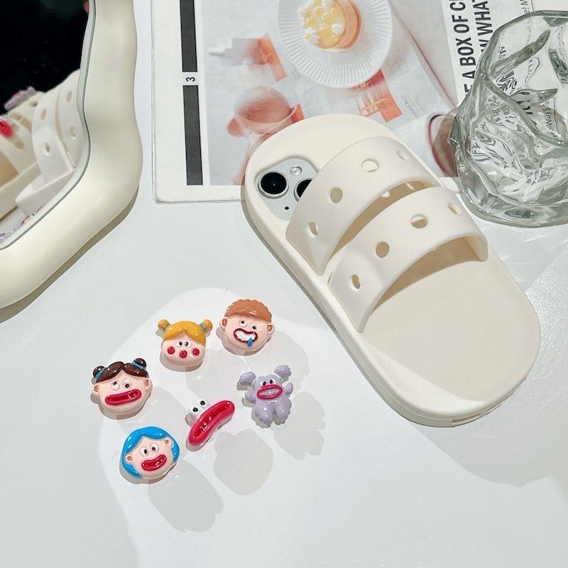 

Подходит для 15 ProMax Тапочки DIY Чехол для телефона IPhone 15/14/13/12promax Силиконовый Все Включено iphone11 бездна