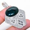 Bloodstone Gemstone Handmade 925 Sterling Silver Jewelry Pendant 2.13"