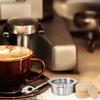 Stainless Steel Permanent Coffee Filter Set Includes 100 Disposable Paper Filters Suitable for Home or Travel Use