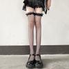 Nylon Fishnet Thigh High Stockings For Women With Lace Bow Design Spring Summer