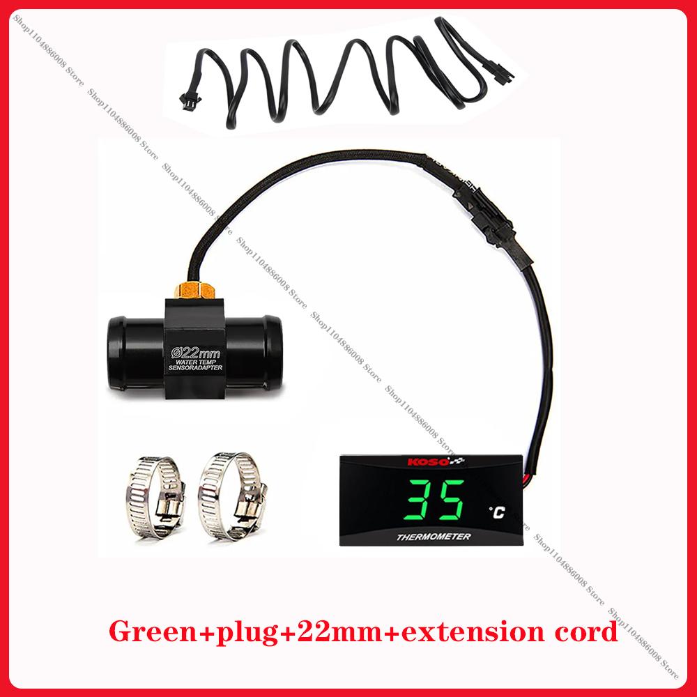 Motorcycle Temperature Measuring Instrument Koso Cylinder Head Temperature Sensor Water Temperature Gauge Oil Tempera Instrument