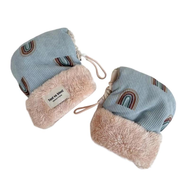 

Scooter Handlebar Muffs Comfortable & Versatile Kids Winter Gloves Multi-Purpose Gloves for Kids No More Lost Gloves