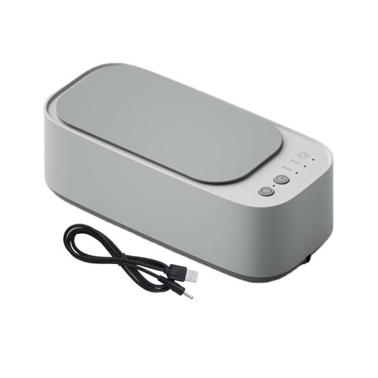 

1 комплект, очиститель для очков, зарядка через USB, портативная машина для мойки ювелирных изделий, ультразвуковая чистящая машина, бытовые принадлежности USB белый