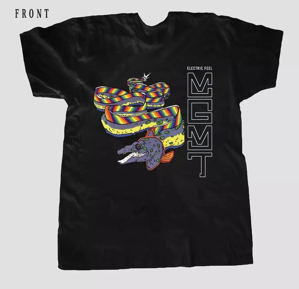 MGMT Band Electric Feel MGMT T Shirt Full Size S-5XL Unisex T-Shirt XXXXL