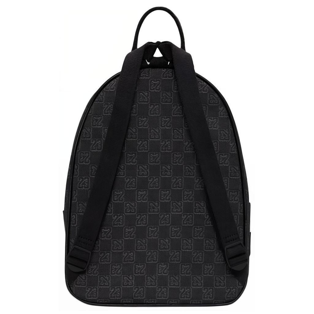 Jordan Plecak Mini Monogram 10L Wzór Litery Tkany Poliester Unisex Czarny IQ3201-010