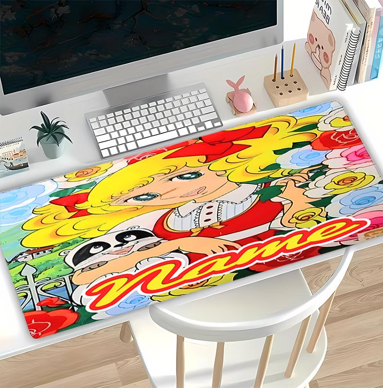 Customizable Name Candy Candy Pattern Gaming Mouse Pad-Non Slip Rubber Base,Perfect Gamers,Esports,Ideal Gift Gaming Enthusiasts
