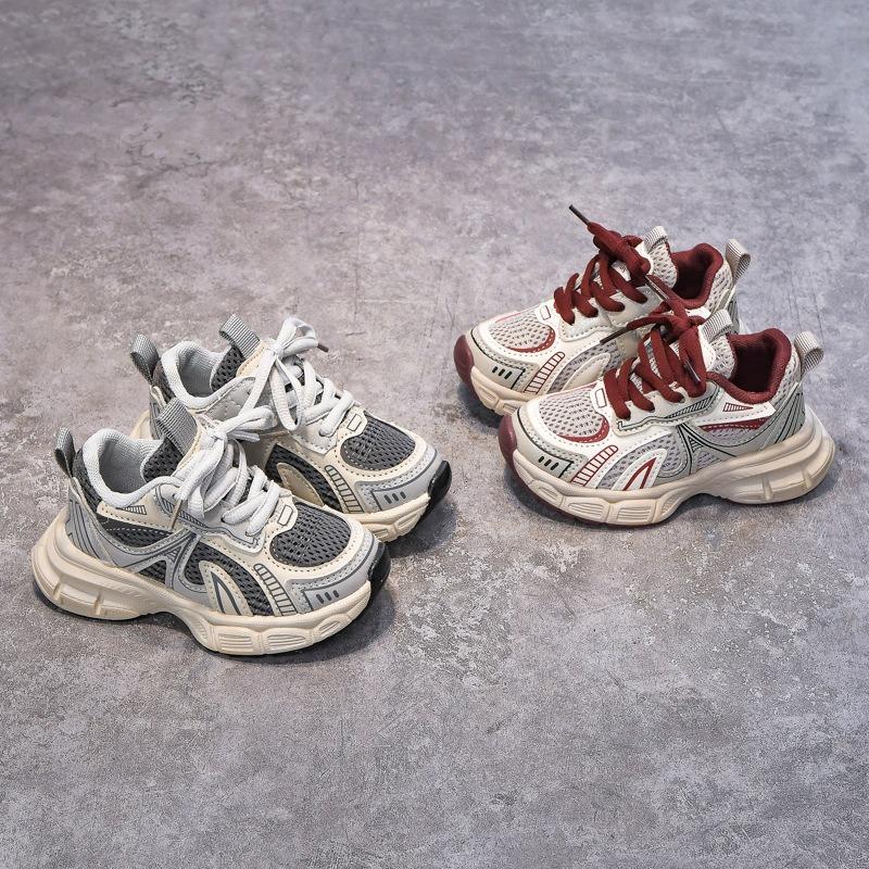 Spring/Autumn New Arrivals Boys' & Girls' Sneakers, Children's Casual Chunky Dad Shoes & Running Shoes for Older Kids.