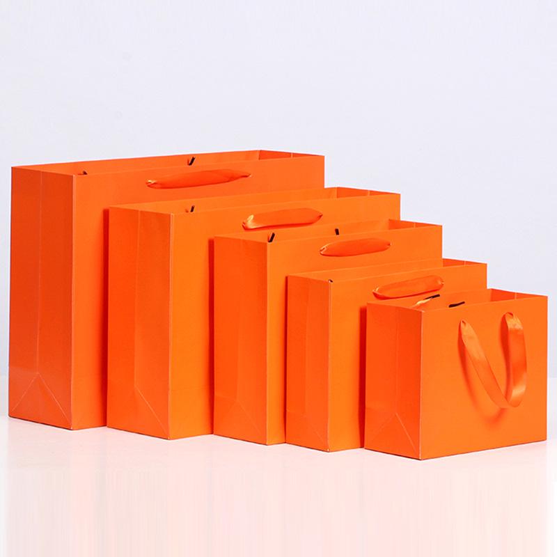 In-Stock Kraft Paper Bag for Women's Clothing, Flowers, and Glasses