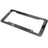 1/2 plastic ABS carbon fiber patterned license plate holder with standard screw kit for license plate frame protection parts License Plate Covers