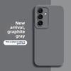 Liquid Silicone Phone Case for Samsung Galaxy S22 S23 S24 S25 Ultra Plus Slim Soft Shockproof Bumper Back Cover