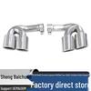 Brushed Stainless Steel Exhaust Pipe for 18-26 Porsche Panamera