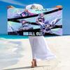 KDA Print Beach Towel, Large Soft Quick Dry Towel for Beach Camping Swimming