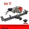 Ford New Transit T8 Tow Bar & Hitch: Compatible with Tourneo Custom for Rear Towing Hook Modification.